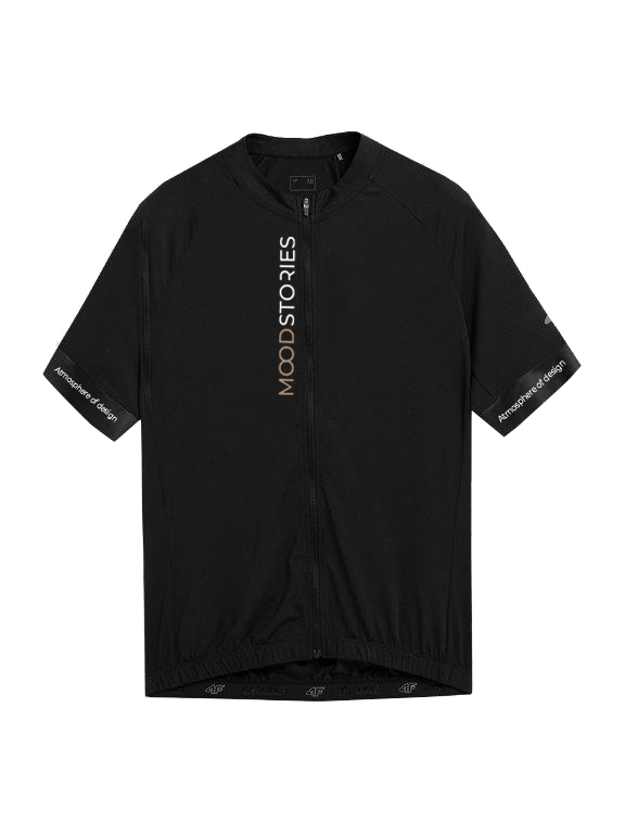 Cycling t-shirt with collection logo